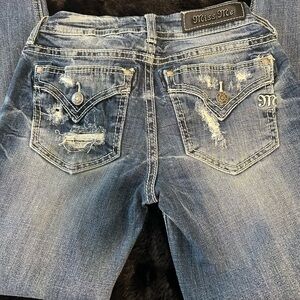 Miss Me Light Blue Distressed Jeans